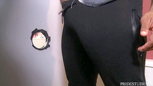 BBC Beef Slams Gloryhole for a Deep Throat Dicking Frenzy