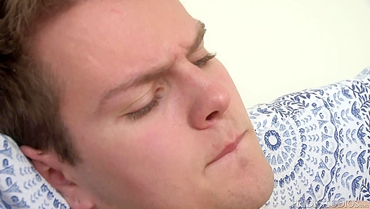 Young Lad Goes Wild for Daddys Massive Shaft - Moans Ecstatically as He Swallows Every