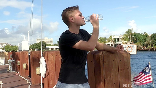 Jaxton Wheeler Catches DylanLucas Slacking Off, Pounds His Ass Raw on the Job – 18+