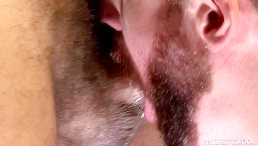White Daddys Dark Delight: Hairy Stud Enjoys Big Booty Ebony Ride – GayPornHub 18+