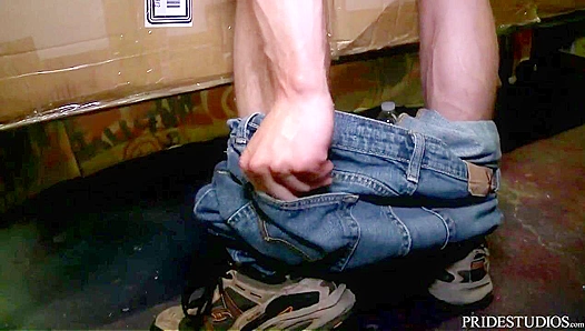 Muscular Beast Unleashes Thick Uncut Cock in Raw Public Fuckfest