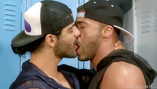 Horny Gods Brandt, Liam, and Micah Unleash Wild Public Raw Sex Rampage – TinyGays 18+