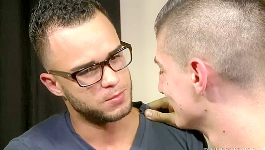 Aidens Throbbing Beast Stretches Latino Boys Tight Hole - Sizzling Twink Fuck