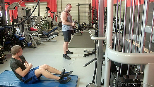 Muscular Daddys Anal Relief for Hungover Twink Boys - Pounding Deep Gym Orgy