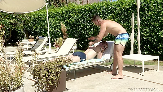 Dylan Lucas Spies on Neighbors Horny Twink, Cant Resist Fucking Him Senseless – 18+