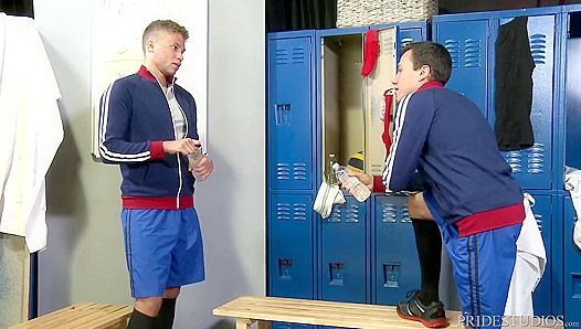 Soccer Buddies Engage in Heated Match After Game - Post-Play Frenzy – GayPornWild