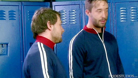 Hard-Fisted Gang Bang Debut: Raw Locker Room Fuck Sessions End in Deep Throats –