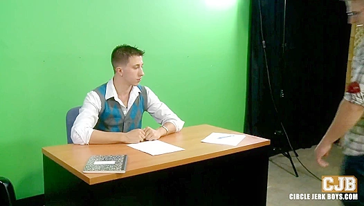 Live Desk Destruction: Anchor Boys Thrust Deep into Raw, On-Air Orgies – 18+