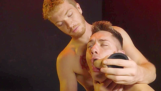 Ruthless Top Pounds Submissive Hole into Submission with Oversized Dildo – GayPornHub 18+