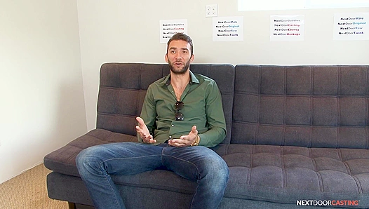 Steamy NextDoor Audition: Brian Adams Hung Glory Gets Put to the Test