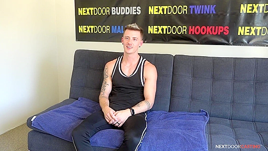 Dante Foxxs Sizzling Audition: NextDoor Casting Unleashes Raw Gay Talent – 18+