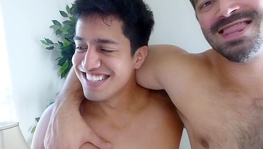 Sensual Latin Muscle Teaser Takes Massive Cock Deep in His Tight Ripped Hole