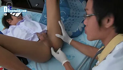 Young Docs Steamy Exam: Horny Asian Patient Leaves Him Breathless – CliniqueHeat 18+