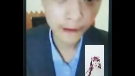Cute Chinese Trans Babe Purrs During Hot NakeChat Session – 18+