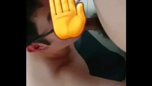 Asian Guys Steal Steamy Public Blowie Ending in Messy Cum Explosion – 18+