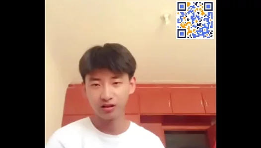 Young Asian Lover Shows Off Endowment Skills on Webcam - SteamyGayTeens 18+