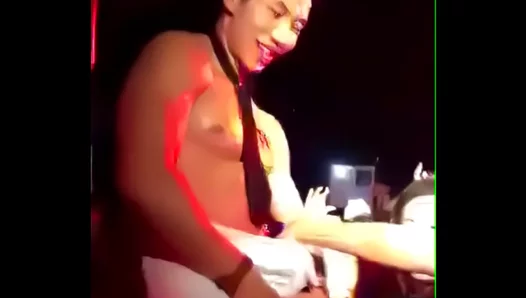 Sultry Japanese Stripper Lures in Rock-Hard Cock During Steamy Solo Expose – 18+