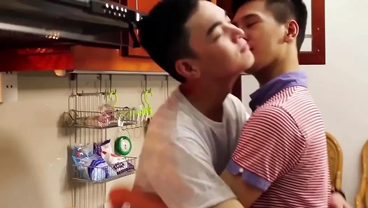 Asian Teen Throats His Lovers Hard Cock in Sizzling Raw Fuck Session – 18+ GaySex