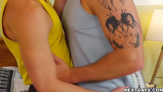 Ryder Cody Ignites Passionate Chemistry with Thick Black Cock in Sizzling Interracial