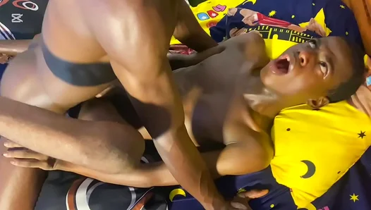 Ripped Stud Thrusts Hard with Diverse Gang: Raw, Pounding Orgy Unleashed