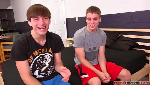 First Time Suck Job for Clean Cut Jock Brady - XXXGayTube