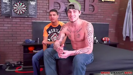 Steamy Gay-for-Pay Showdown: Caged Stud Proves Raw Talent Outshines Girls in Blistering