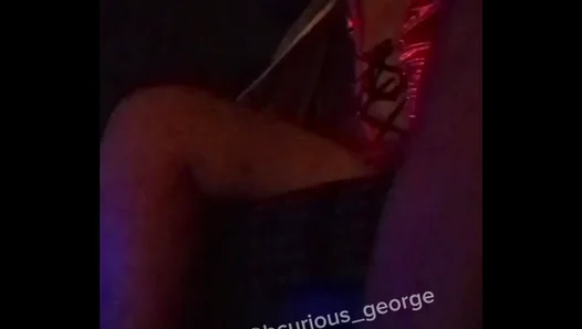 Flexing His Sexy Latin Dance Moves Under Bright Stage Lights – Exhibitionist Showoff Gets