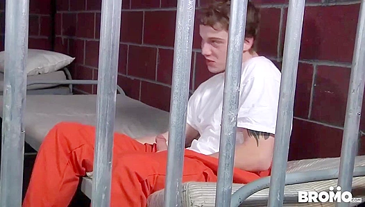 Steamy Prison Rendezvous: Zane, Eli, Donny Sebastian Ignite Raw Desire – BromoUS