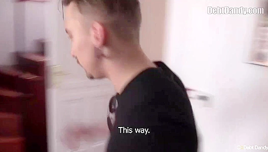 Serving His Sexual Debt: Handsome Lad Overwhelmed by Massive Loads of Thick Spunk – 18+