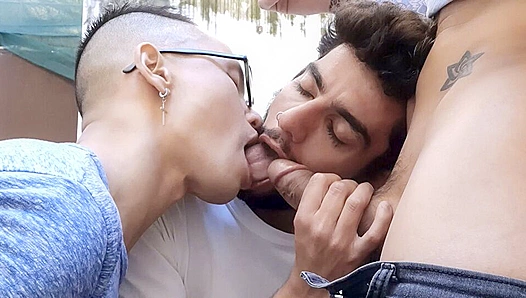 Steamy Latino Stepbrothers Unleash Passions in Sizzling Threesome Orgy – HotFacials 18+