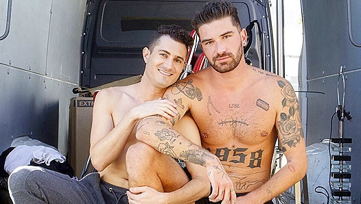 Stepbrothers Exposed: Robbie and Chris Share Steamy Public Affair – GayPornX 18+