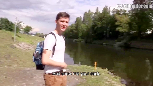 Czech Lad Enjoys Raw Outdoor Butt Fucking Amidst Natures Splendor – XXXGay 18+