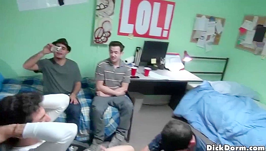 Steamy Dorm Room Encounter: Van Adam Moores Intense Passion Ignites RealityDudes 18+