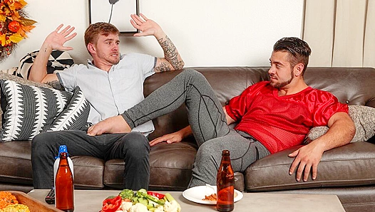 Neighborly Lust Ignites: Ryan Jordan Dante Colles Intense Bareback Thrusts Captured Raw -