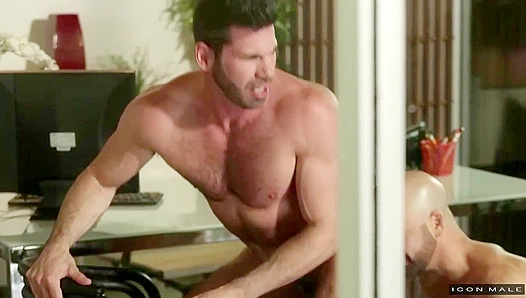 LAs Hottest Execs Let Loose: Adam Billys Searing Office Threesome
