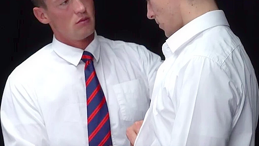 Horny Priest Nicola Overwhelmed by Raging Missionary Boys in Threesome Orgy – 18+