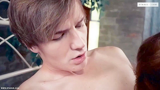 Steamy Ride: Jakes Lewd Lust for Lean Twinks Tight Hole – GayXXX