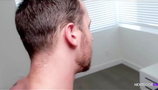 Steamy Neighborly Threesome: Dontes Lustful Roommate Fuck Next Door