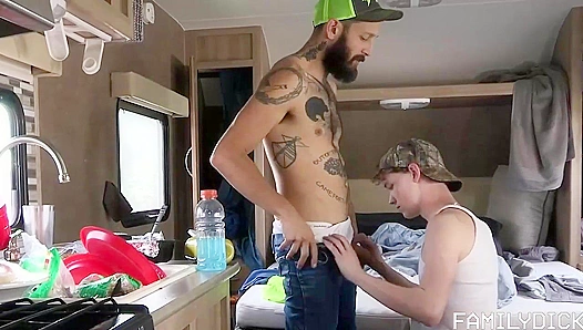 Forbidden Stepbrother Rendezvous: Matts Hunger for Mels Tight Hole Ignited