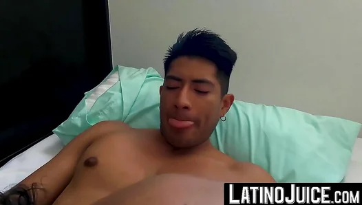 Passionate Ignition: Latino Lover Alberto Sets Off Steam with Sultry Latina Flair –