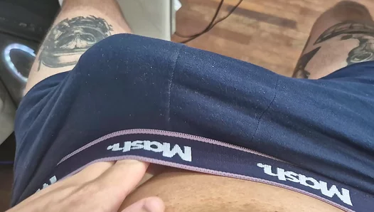 Steamy Solo Session: Handsome Brazilian Boy Masturbates Passionately in Sizzling Bedroom