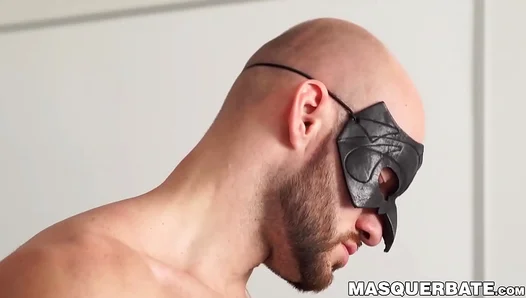 Inked Stud David Boss Wets His Massive Tattooed Cock Before Solo Thrills – 18+