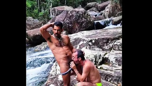 Big-Dicked Brazilian Daddy Claims Naive Tourists Tight Hole for Steamy Glory Holes