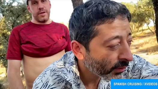 Sweaty Passion Ignites: Thirsty Latino Horses Share Musky Cock in Sizzling Public Trysts