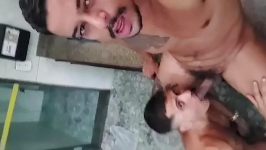 Inked Hunk Lures Young Adventurer into Sizzling Deep-Throat Session – TinyGays 18+