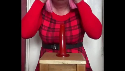 Crossdressers Anal Slavery: Swallowed Deep by Hung Studs Thick Rod 18+