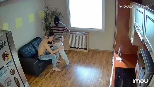 Hot Buff Twink JERKS Massive Hard cock in Steamy Czech VR Glory – 18+