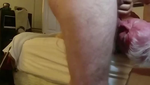 Steamy Surprise: Handsome Stranger Worships Grandpas Aged Cock in Thirsty Deepthroat