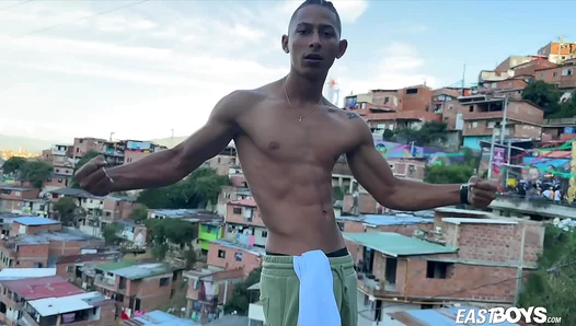 Adorable Latina Twink Delivers Steamy Blowjob in Medelln POV – Marcus Browns Throat Gets