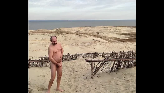 Alone by the Shore: Public Display of Forbidden Desire - Solo Orgasm Exposed